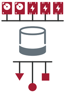 IntelliFlash intelligent infrastructure supports multiple media types